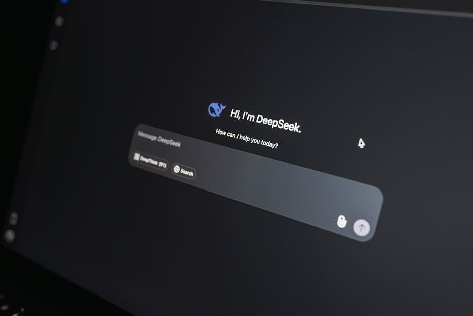 ai assistant chatbot on computer screen