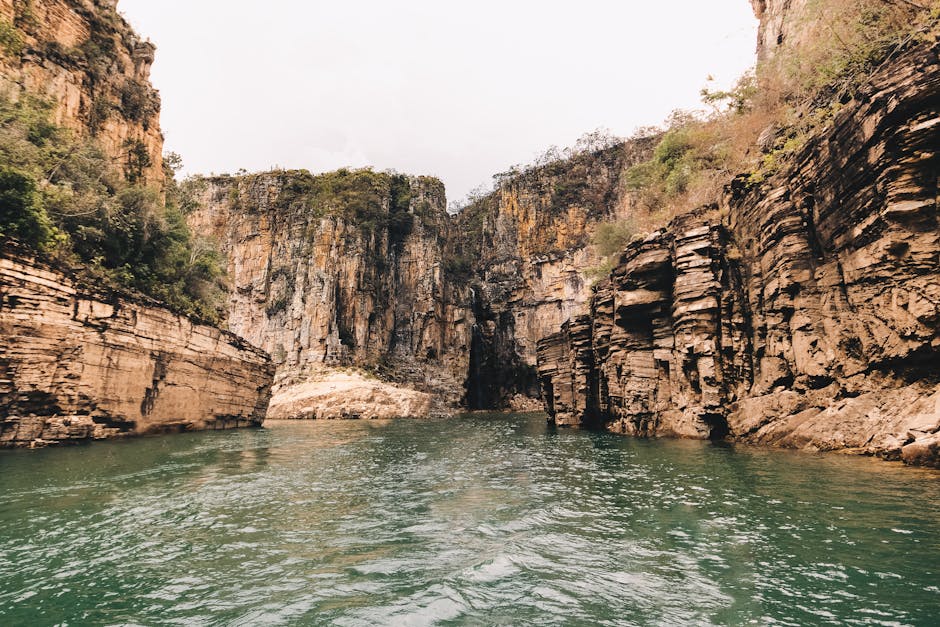 Brazilian canyon river