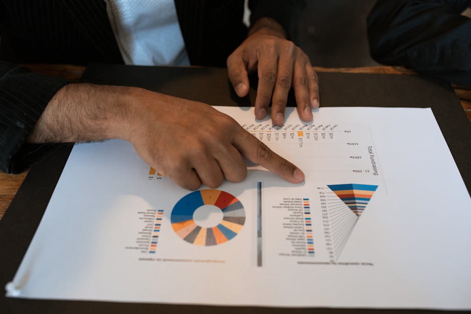 brazilian small business owner looking at data