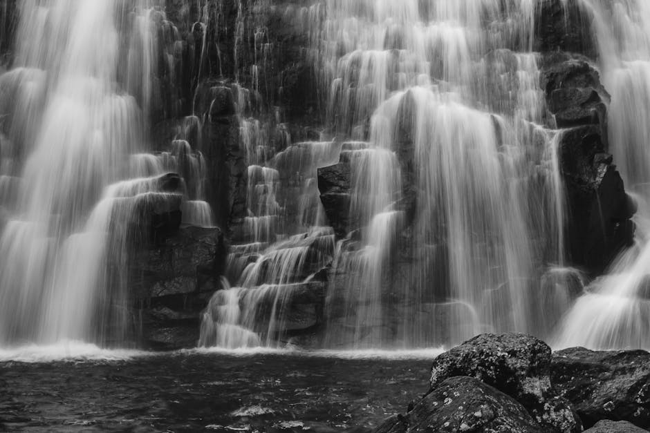 brazilian waterfall landscape