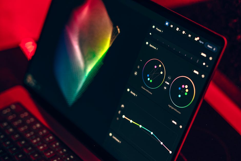 creative design software interface
