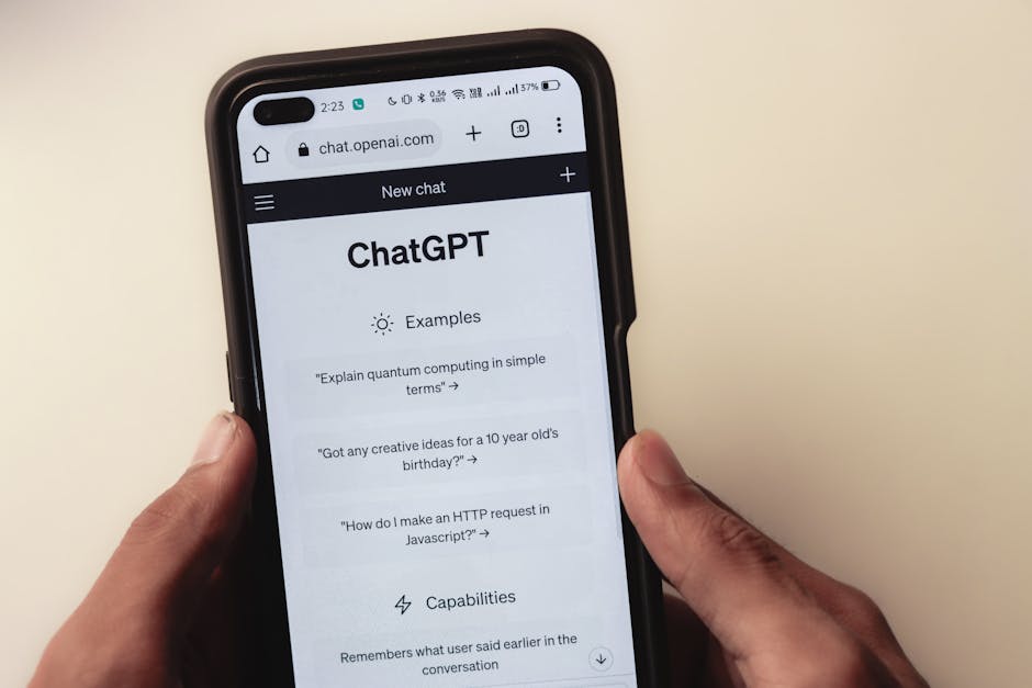 customer service chatbot interaction