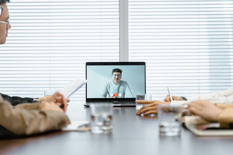 diverse team collaborating virtually with AI tools