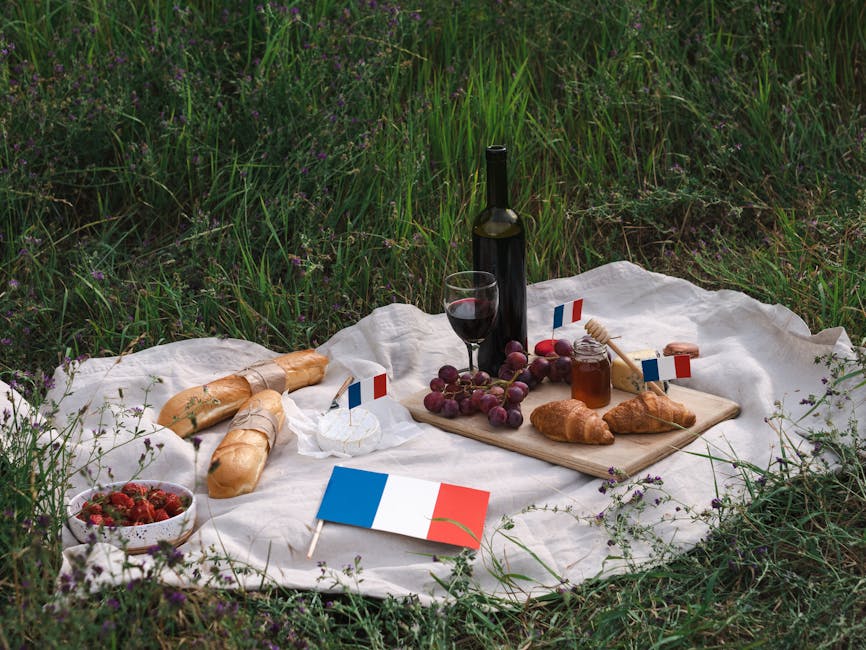 french countryside picnic