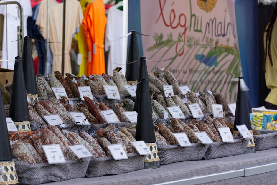 french market stall