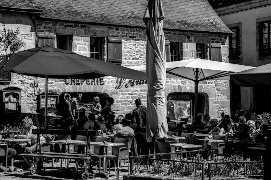 french woman cafe terrace