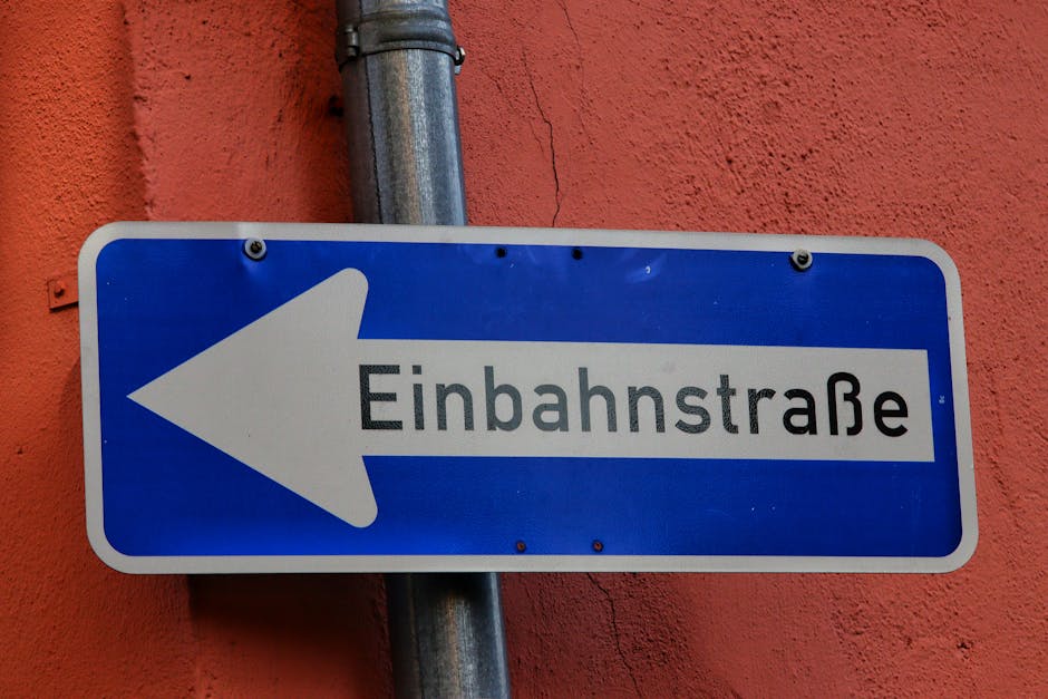 german city street