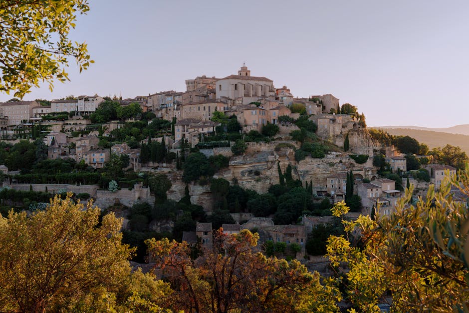 gordes provence village view
