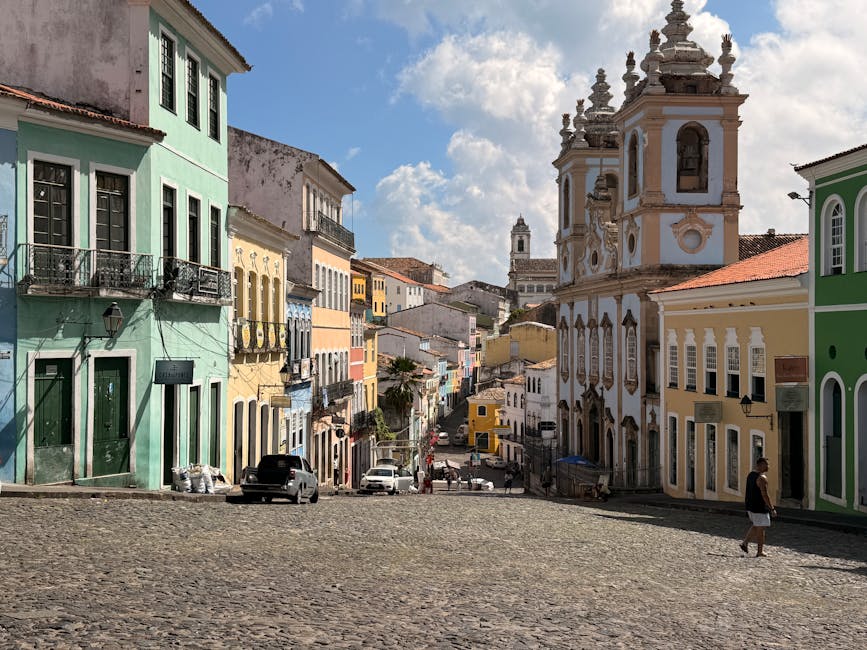 historic brazilian city street