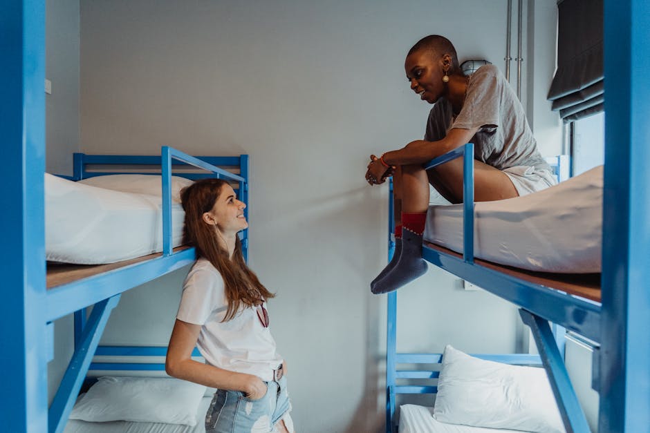 hostel room interior