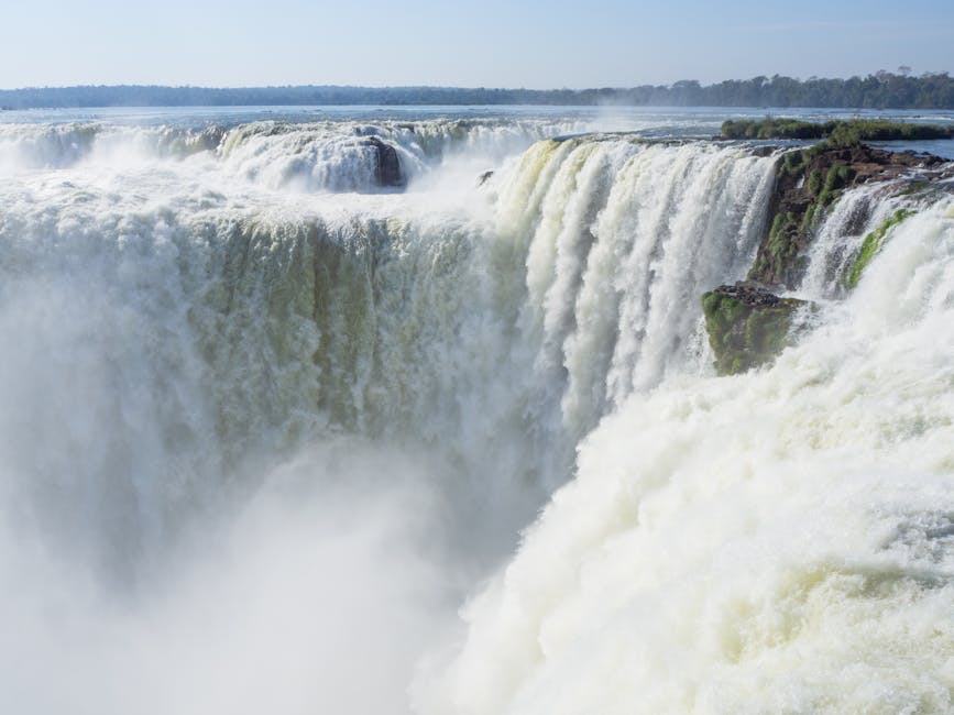 iguazu falls panorama
