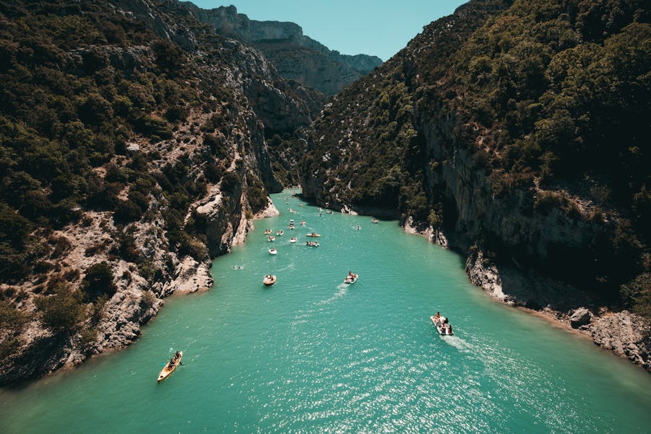 kayaking verdon gorge