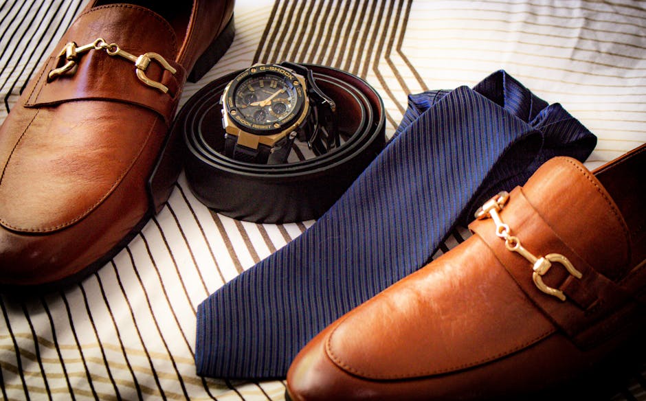 men's accessories watches belts