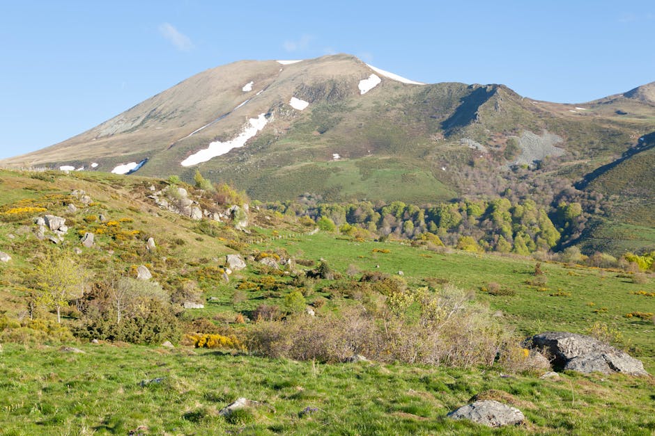sancy mountains volcano landscape