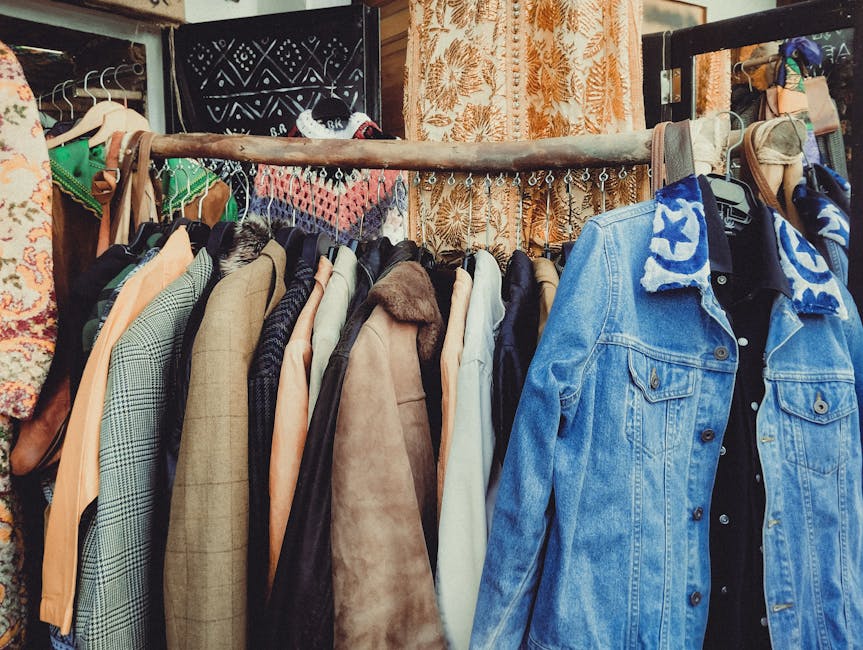 second hand clothing store