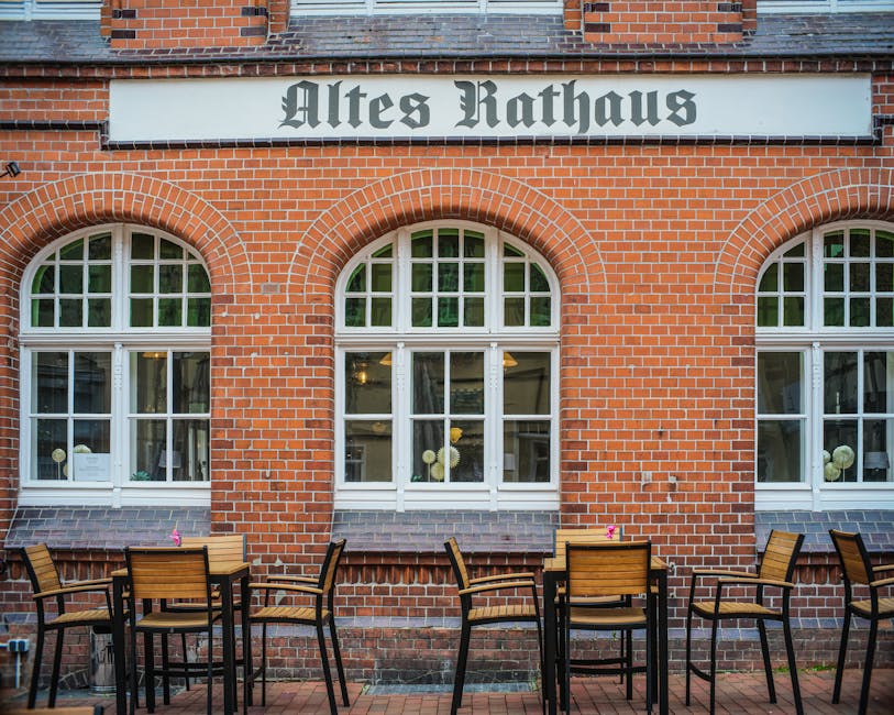 Small German cafe with AI chatbot interface