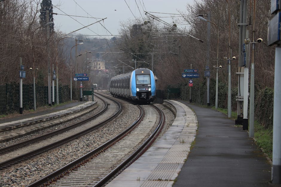 train countryside france