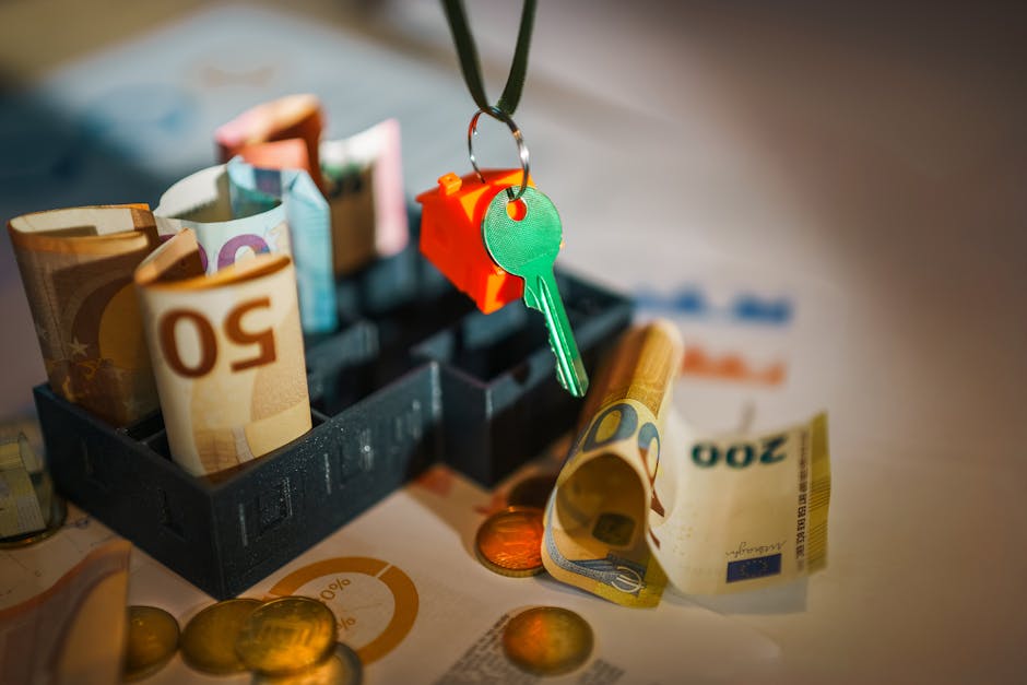 travel documents and european cash on table