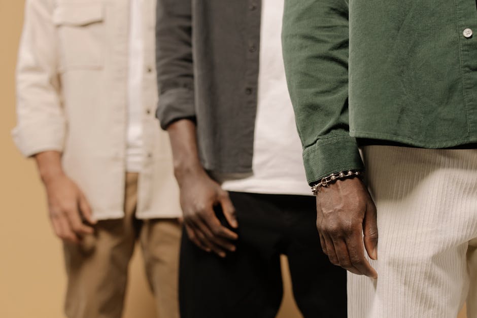 urban men's fashion comparison chart