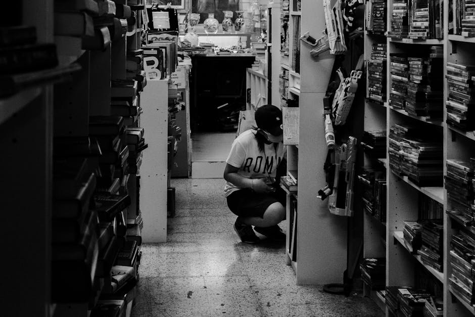 woman thrift store germany