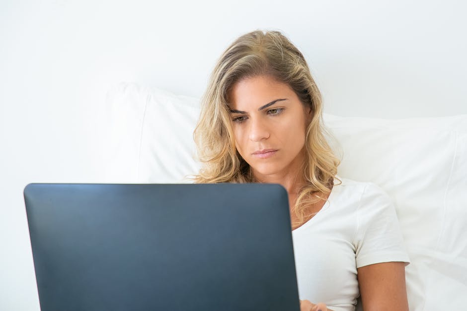woman using laptop brazil