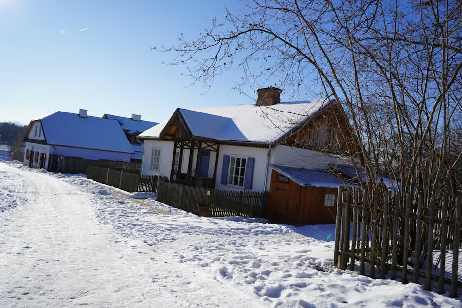 wooden houses podlasie poland